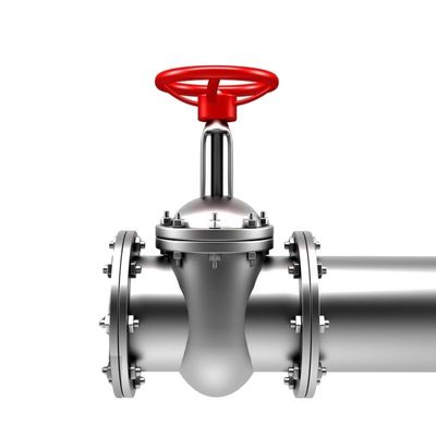 Check Valve Butterfly Valve With Electrical Actuator Dn250 Wafer Type for OEM Port Size