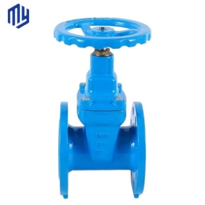 INDUSTRIAL Handwheel Rising Stem Resilient Seated Cast Iron Flange Type Sluice Gate Valves and Fitting
