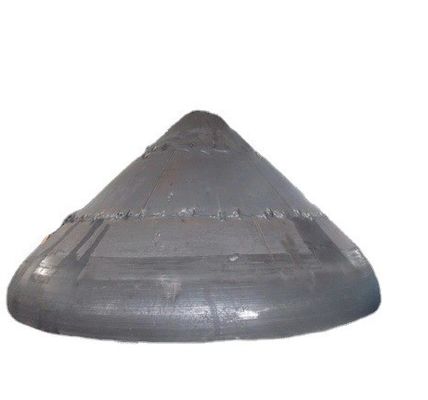 ASME Standard Conical Bottom Pressure Vessel Dished Cap Head with Welding Connection