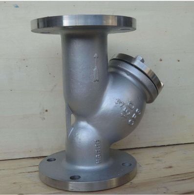 SS304 SS316 PN16 Flanged Y-Strainer for Water Filtration in Multiple Applications