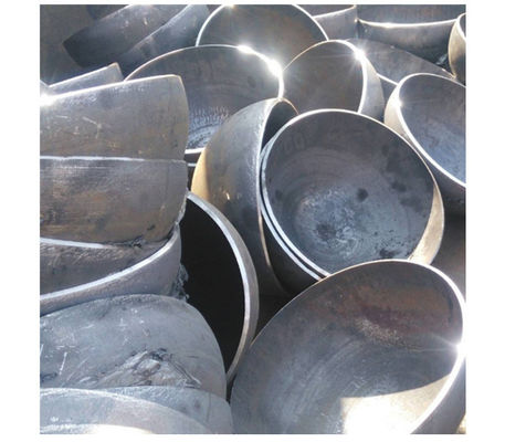 Welding Connection Carbon Steel Hemisphere Dished Head with Customized Design OEM
