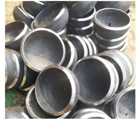 Welding Connection Carbon Steel Hemisphere Dished Head with Customized Design OEM