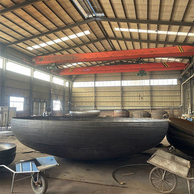Customized Pressing Stainless Steel Dished Ellipsoidal Heads with Sand Blasting Finish