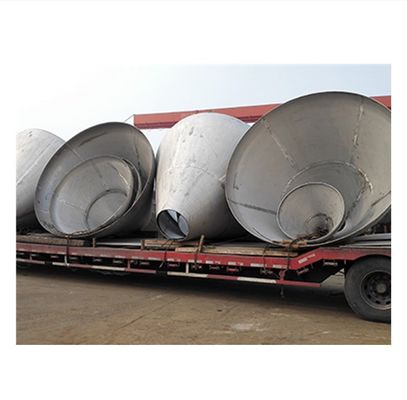 Customized Carbon Steel Stainless Steel Flat Cone Bottom Tank Conical Heads for Design