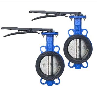 OEM Customized Resilient Seated Ductile Cast Iron Butterfly Valves for Industrial Control