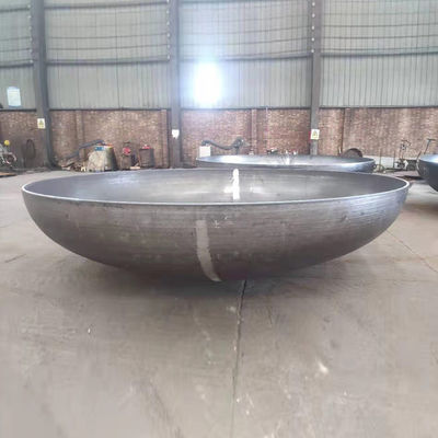 1400mm Diameter Stainless Steel Hemisphere Ellipsoidal Dished Head Pressing Customized