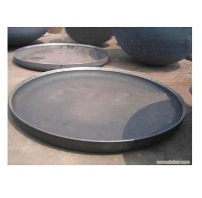 Customized Alloy Steel Large Asme Flanged And Dished Flat Head With Customized Support