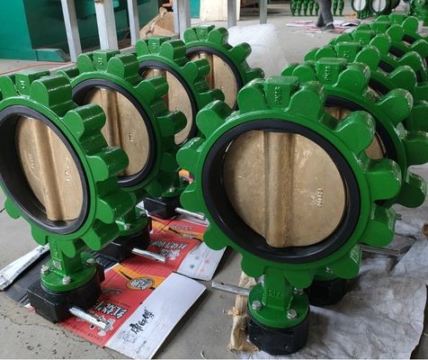 Depends on Specifications PN10/PN16 Ductile Iron Lug Type Lt Butterfly Valve