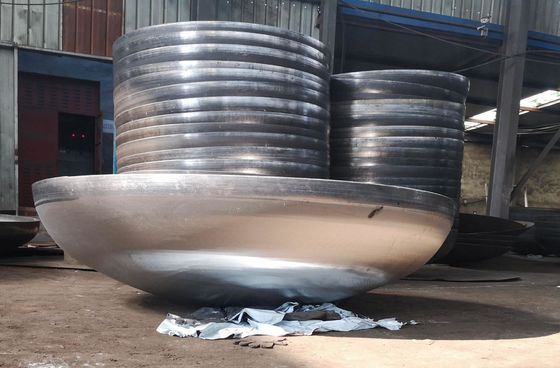 Cylindrical Pressure Vessel Tank Lid Dished Ends of Excellent for Customized Projects