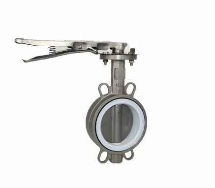 Customized Silicone Seal Ring Seat High Temperature Stainless Steel Butterfly Valve