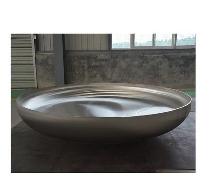 Customized Stainless Steel Semi Ellipsoidal Elliptical Head Tank Heads 6'' Sch 10S Dish End
