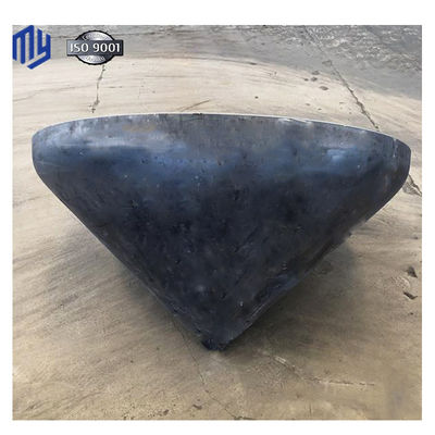 Stainless Steel 304 Customized Size Conical Head Bottom with Complete Certificate