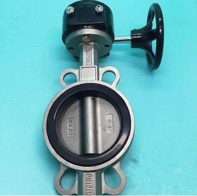 Stainless Steel Butterfly Valve with OEM Port Size and Pneumatic Regulating Handle