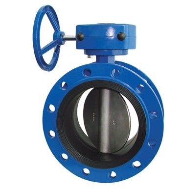Customized Support Butterfly Valves With Pneumatic Actuator and Double Flange for ODM