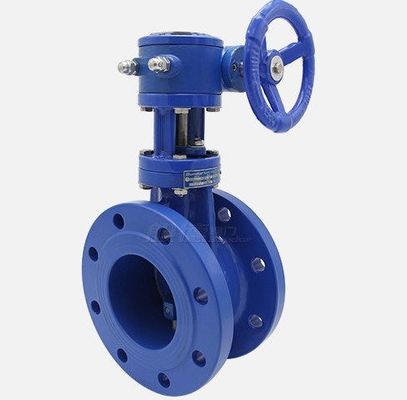 Customized Support Butterfly Valves With Pneumatic Actuator and Double Flange for ODM