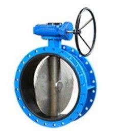 Customized Support Butterfly Valves With Pneumatic Actuator and Double Flange for ODM