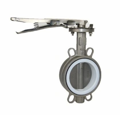 OEM Port Size Stainless Steel/Carbon Steel Butterfly Valve with Manual Operation