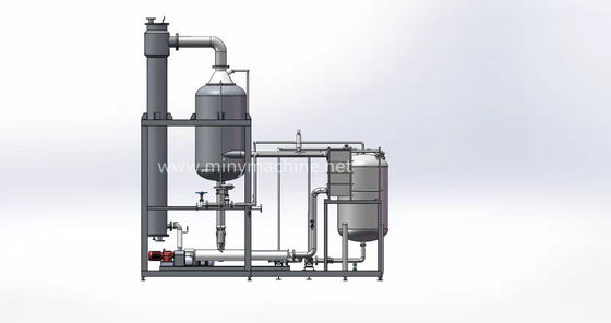 Stainless Steel Multi-Effect Falling Rising-Film Evaporator for Gelatin Direct Supply