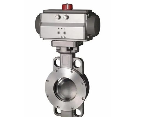 Standard Specification Pneumatic Actuator Butterfly Valve with Complete Certificate