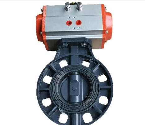 Standard Specification Pneumatic Actuator Butterfly Valve with Complete Certificate