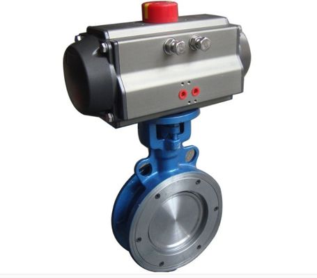 Standard Specification Pneumatic Actuator Butterfly Valve with Complete Certificate