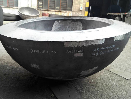Large Diameter Hot Pressing Hemispherical Head for Carbon Steel Pressure Vessel