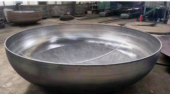 Large Diameter Hot Pressing Hemispherical Head for Carbon Steel Pressure Vessel