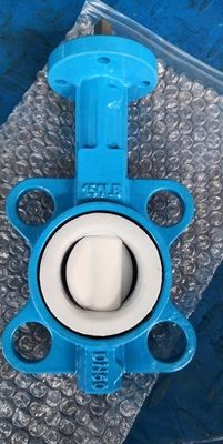Cast Iron DI Manual Control Wafer Butterfly Valve and Fitting with Customized Service