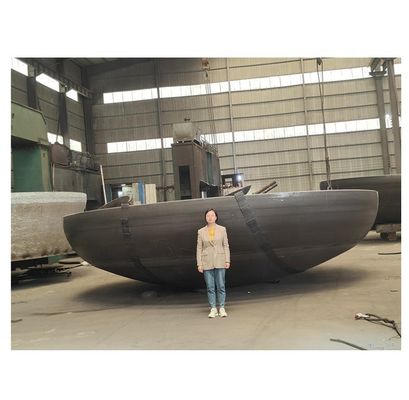 Stainless Steel Pipe Fitting End Cap with OEM Carbon Steel Dish End Hemispherical Head