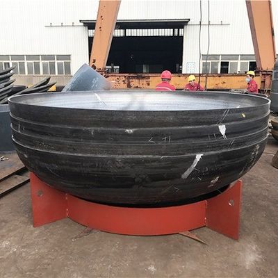 Welding Connection Carbon Steel Elliptical Tank Head Dished End Making as per Drawing