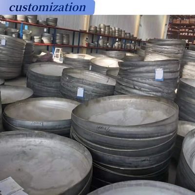 Hot Forming Pressing Carbon Steel Elliptical Tank Container Head for Customized Needs