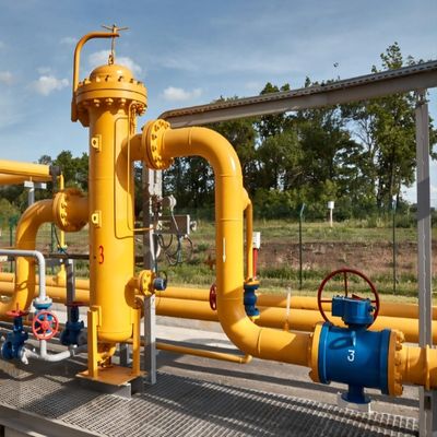 Manufacturing Plant LPG Gas Filling Machine Storage Tank Skid Station with Cylinder