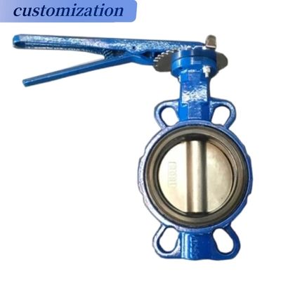 Customized Wafer-Type Butterfly Valves and Fittings for Low Temperature Media Systems