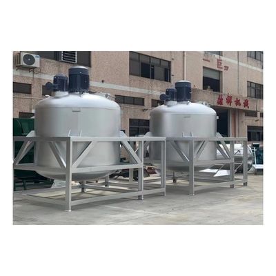 Reference Manual Mixing Tank for Liquid Soap Shampoo Detergent Lotion Mixing Making Machine