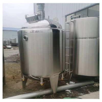 Customized Heating Mixing Tank for Ice Cream Maturation and Blending Reference Manual