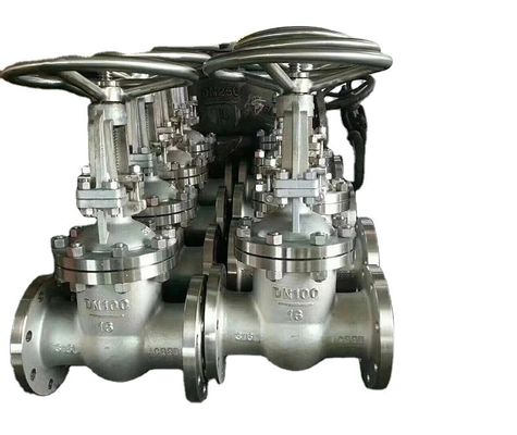 3 Inch CF8 Stainless Steel Flange Gate Valve with Y Type Strainer and Manual Control