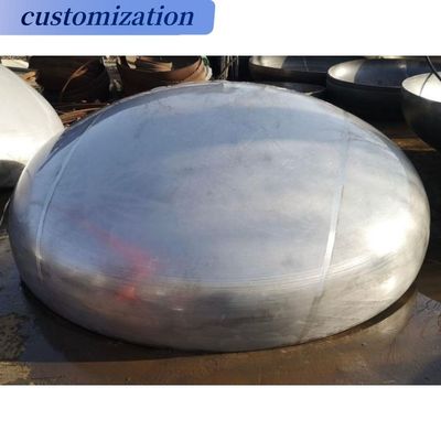 Stainless Steel Elliptical Dished Head for Pressure Vessel Bottom Customized Pressing