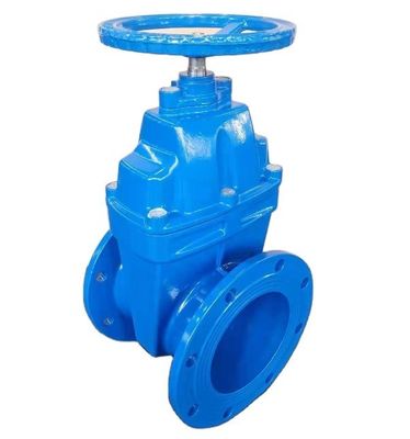 Rubberized Wedge Flange Gate Valve Cast Iron Body for Durability and Reliability