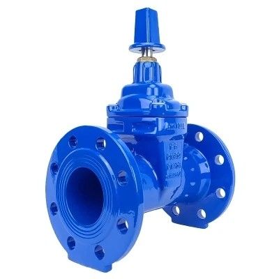 Water Ductile Y Type Gate Valve with Flange Connection and Stainless Steel Material