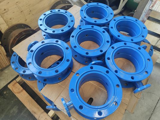 Electric Actuator Control Dn300 Butterfly Valve for Gas Media Control in INDUSTRIAL