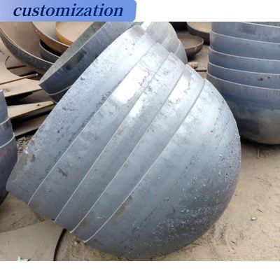 Customized Support ASME Standard Spherical Bottom Claded Material Tank with Dished Ends