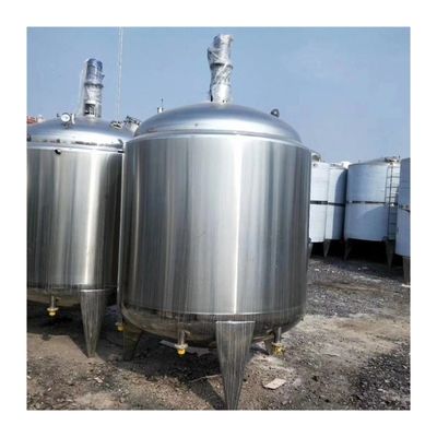 Steel Gas Horizontal Electric Stainless Metal Storage Mixing Tank for Customer Needs