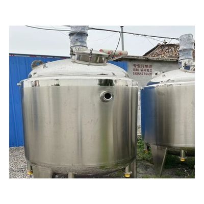 Steel Gas Horizontal Electric Stainless Metal Storage Mixing Tank for Customer Needs
