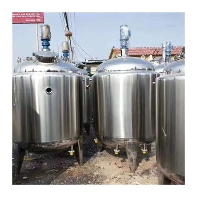 Customized Separators Chemical Liquid Stainless Storage Heating Mixing Tank for Mixing