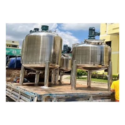 Customized Separators Chemical Liquid Stainless Storage Heating Mixing Tank for Mixing