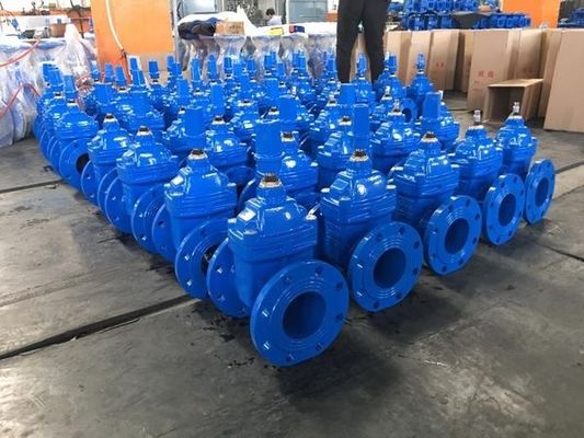 Avaiable OEM Gate Valve BS515 DIN F4 F5 AWWA Rubber Seal Non Rising Stem Ductile Iron