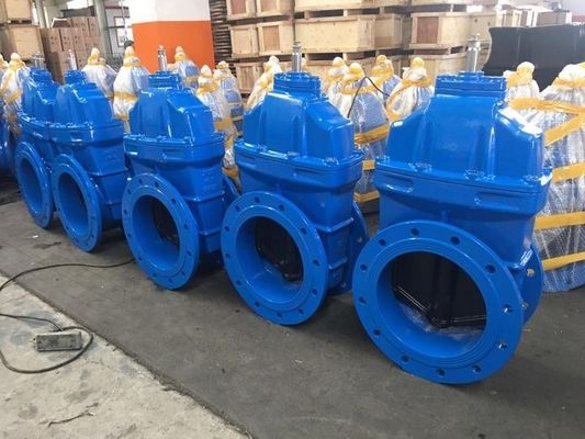 Flange End Non-Rising Stem Gate Valves for Medium Temperature Pipeline