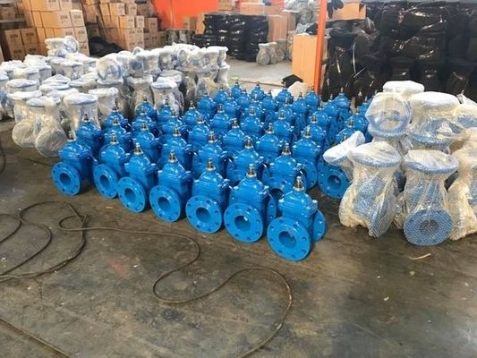 Flange End Non-Rising Stem Gate Valves for Medium Temperature Pipeline