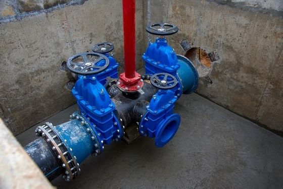 Flange End Non-Rising Stem Gate Valves for Medium Temperature Pipeline