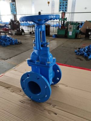 Software Reengineering Non-Rising Ductile Iron Wedge Gate Valve with Rubber Seal Disc
